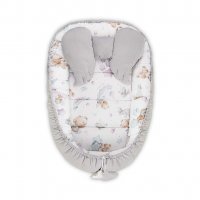 Hniezdočko pre bábätko Velvet Belisima Teddy on the moon