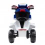 Detská elektrická motorka Baby Mix RACER biela