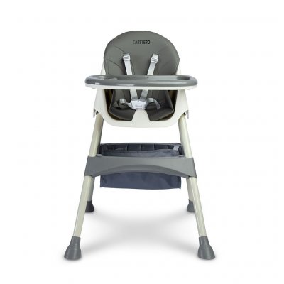 Jedálenská stolička 2v1 CARETERO Bill grey