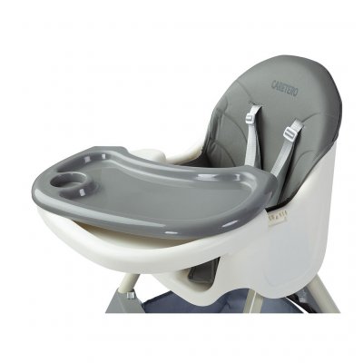 Jedálenská stolička 2v1 CARETERO Bill grey