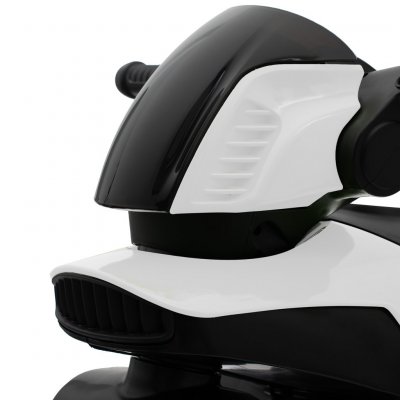 Detská elektrická motorka Baby Mix POLICE biela