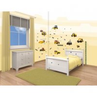 WALLTASTIC® MY FIRST JCB - KOMPLETNÁ DEKORAČNÁ SADA DO IZBY (3152)