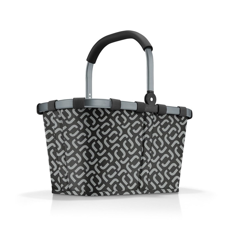 Nákupný košík Carrybag frame signature black , 48x28xV.29 cm , Reisenthel