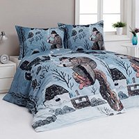 Posteľné obliečky Vodník v zime Josef Lada