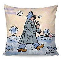 Návlek Josef Lada Švejk s fajkou