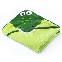 Detská osuška Sensillo Water Friends 100x100cm green crocodile