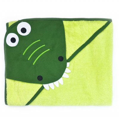 Detská osuška Sensillo Water Friends 100x100cm green crocodile