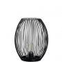 Lampáš s led svetlom CASOLARE čierná 24 cm , P.19 cm, V.25 cm , Leonardo