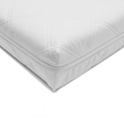 Detský matrac New Baby BIBI 120x60x8 kokos-molitan-kokos biely