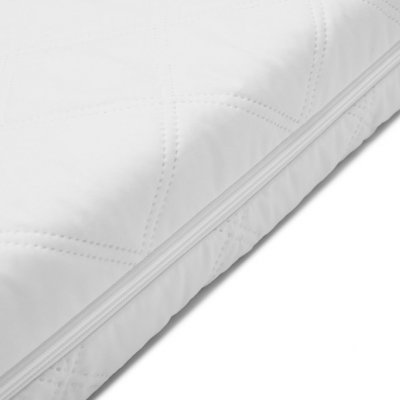 Detský matrac New Baby BIBI 120x60x8 kokos-molitan-kokos biely