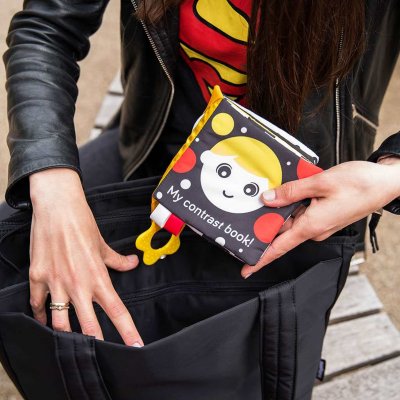 Detská senzorická knižka Baby Ono My contrast book