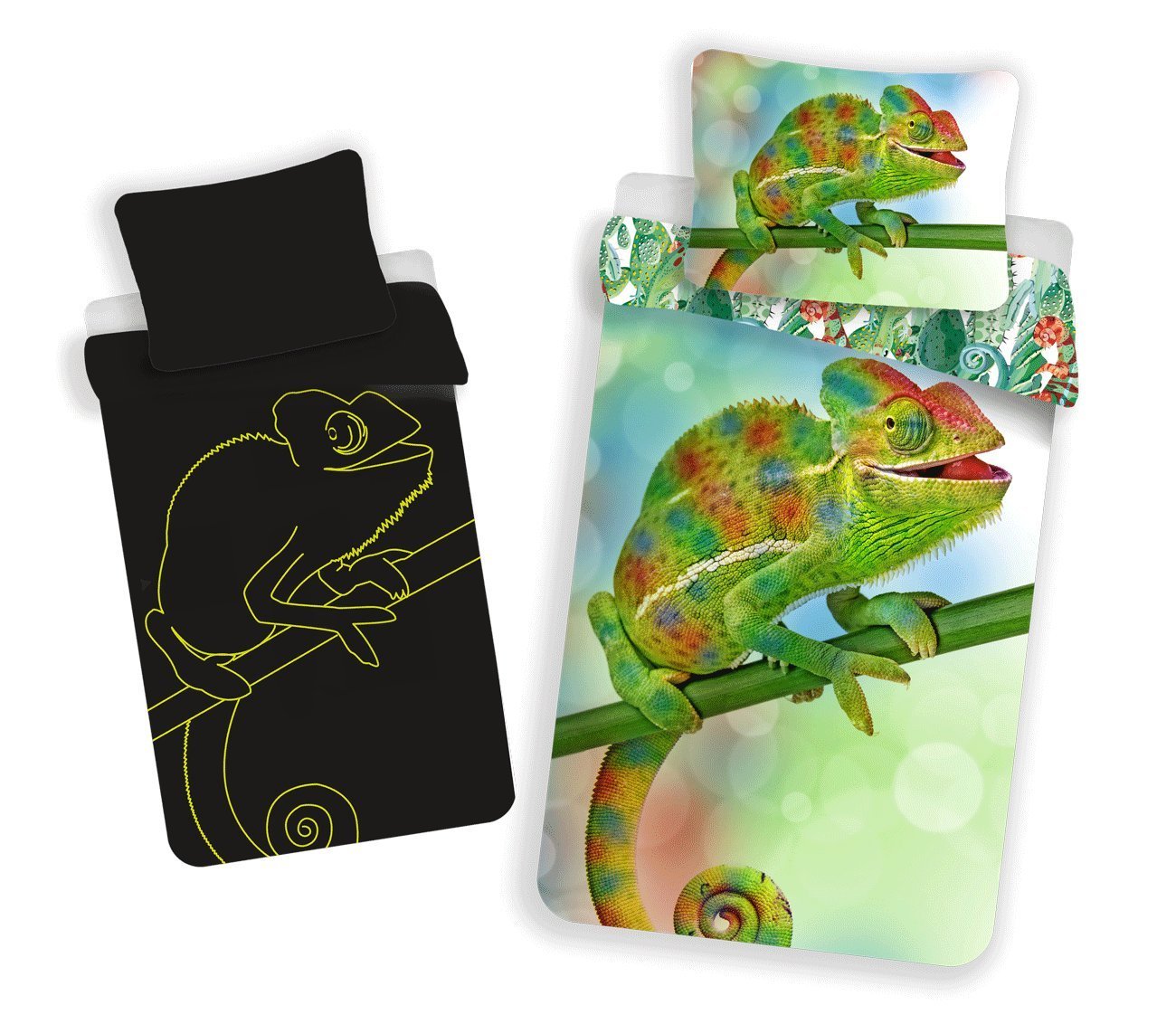 Detské obliečky Chameleón SVIETIACI EFEKT