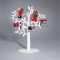 Držiak fotografií LAUREL 30x3x41 cm biely, Umbra