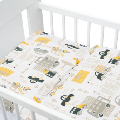 2-dielné posteľné obliečky New Baby 100/135 cm autíčka