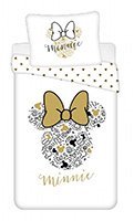Detské posteľné obliečky Minnie gold 02