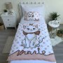 Obliečky do postieľky Marie cat Dots 02 baby Disney
