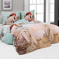 Bavlnené návliečky Summer Alfons Mucha