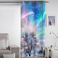 Dekoračný záves Polárna žiara