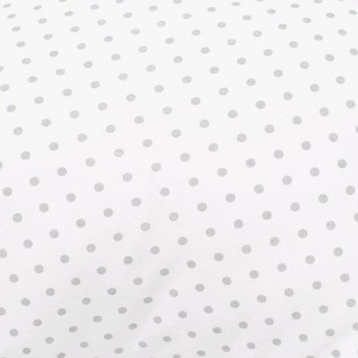 2-dielne posteľné obliečky New Baby 90/120 cm Minka a Bodky sivé