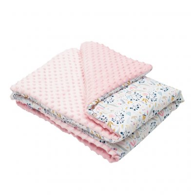 Detská deka z Minky s výplňou New Baby Jarabina 80x102 cm