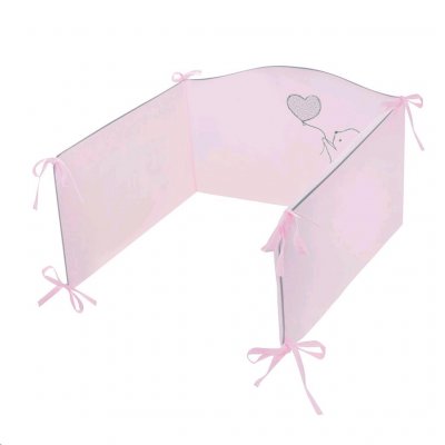 5-dielne posteľné obliečky Belisima Amigo 90/120 ružové