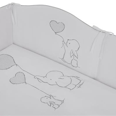 6-dielne posteľné obliečky Belisima Amigo 100/135 sivé