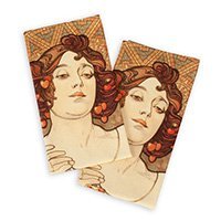 Kuchynské utierky Ruby Alfons Mucha