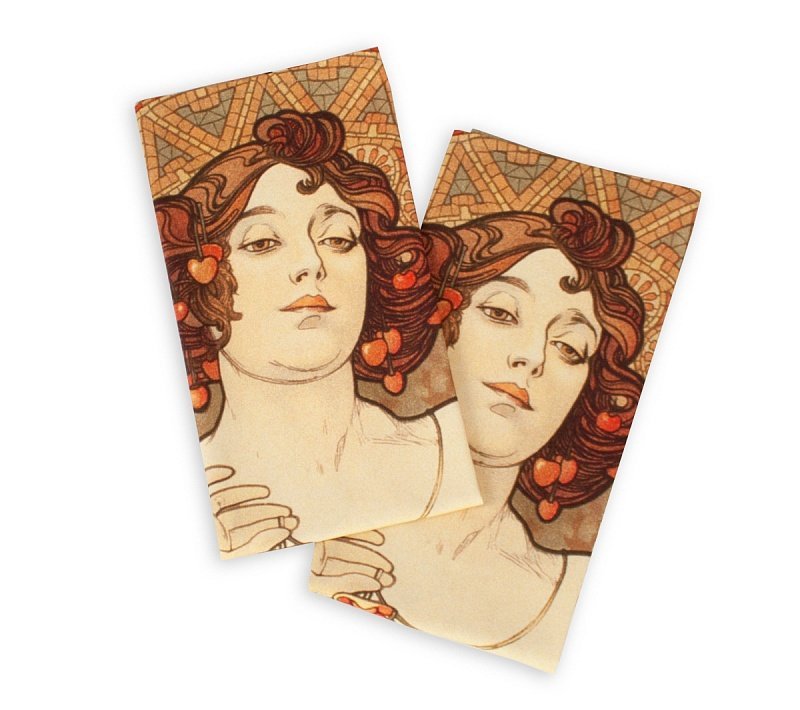 Kuchynské utierky Ruby Alfons Mucha