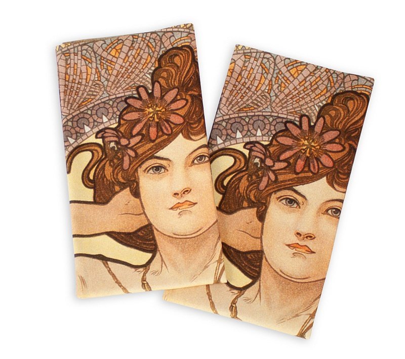 Kuchynské utierky Amethyst Alfons Mucha