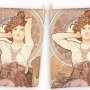 Kuchynské utierky Amethyst Alfons Mucha