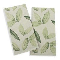 Kuchynská utierka froté Listy béžové