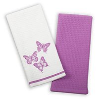 Kuchynská utierka vaflová Motýle