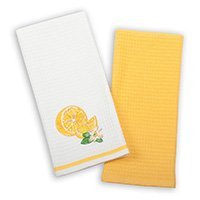 Kuchynská utierka vaflová Lemon