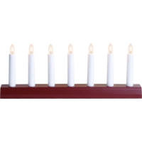 Svietnik IDA červený, 15 cm x 39 cm,Star trading