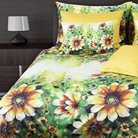 Saténové návliečky Girasol - SADA