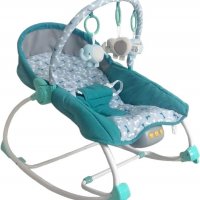 Lehátko pre miminko 2v1 Baby Mix modré