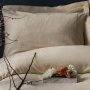 Damaškové obliečky Reverance svetlo hnedá 200x220cm issimo Home