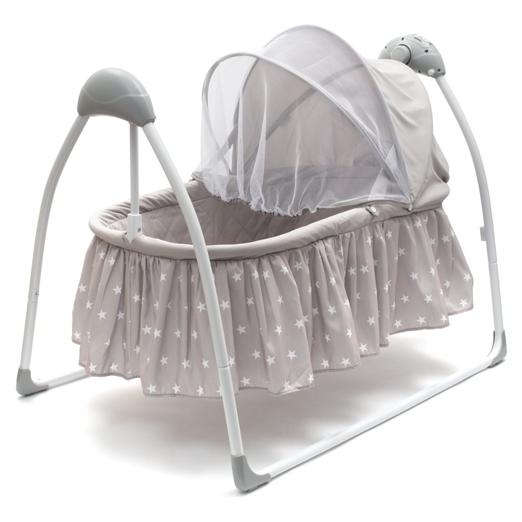 Detská kolíska NEW BABY Swingy s melódiami a časovačom