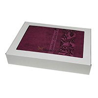 Darčekové balenie uterákov Bella fialová 2ks Horváth