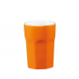 Hrnček na espreso 100 ml V:8 cm z keramiky v bielo oranžovej farbe, ASA Selection