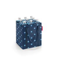 Taška na flaše Bottlebag mixed dots blue , 24x24xV.28 cm , Reisenthel