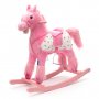 Hojdací koník s melódiou a šatkou Baby Mix Fiona