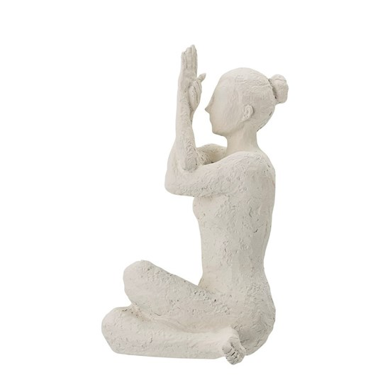 Soška Adalina, biela , D.17,5xV.23,5xŠ.11 cm , Bloomingvolle