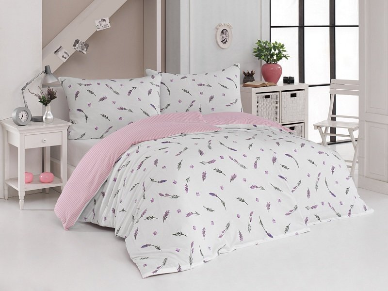 Jersey posteľné obliečky Lavender