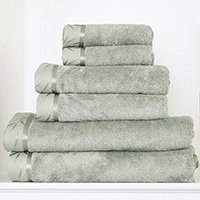 Bambusová osuška Luna svetlo zelená