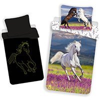 Detské obliečky Kôň SVIETIACI EFEKT