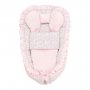 Hniezdočko s perinkou pre bábätko Belisima dots pink