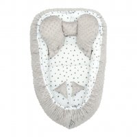 Hniezdočko pre bábätko Minky Belisima dots grey