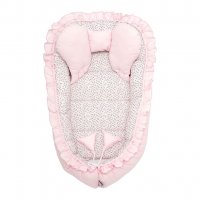 Hniezdočko pre bábätko Belisima dots pink