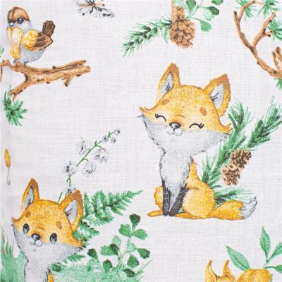 Zavinovačka s kokosovou výstužou a mašľou New Baby zvieratká v lese